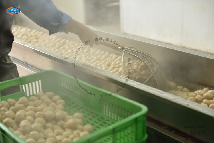 實際生產出來的撒尿牛丸